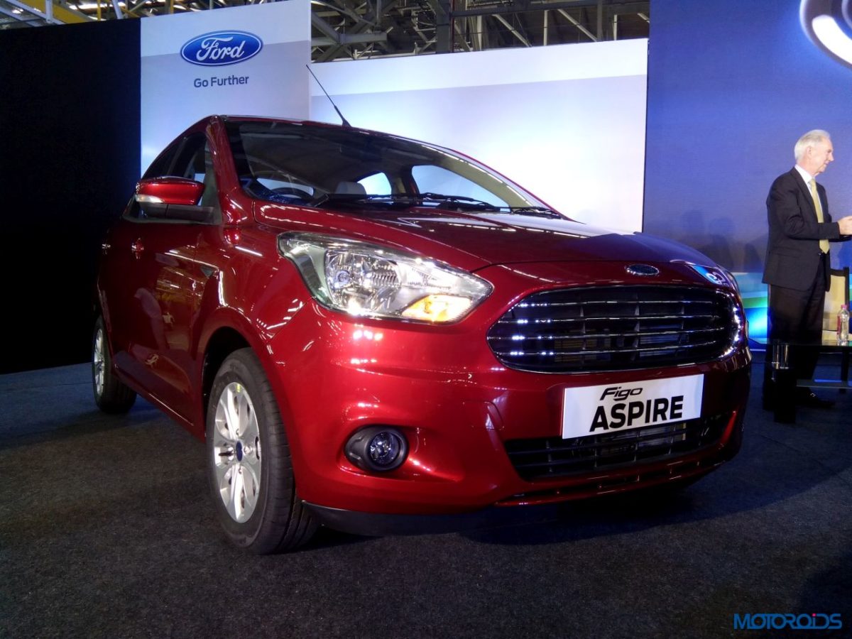 Ford Figo Aspire India unveil