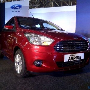 Ford Figo Aspire India unveil