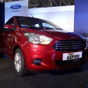 Ford Figo Aspire India unveil