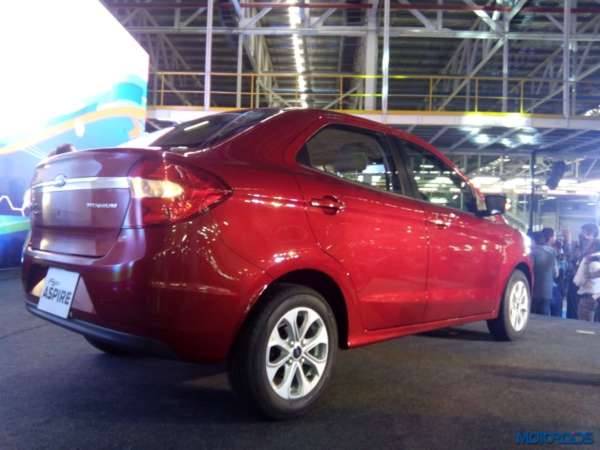 Ford Figo Aspire India unveil (7)