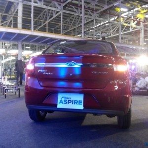 Ford Figo Aspire India unveil