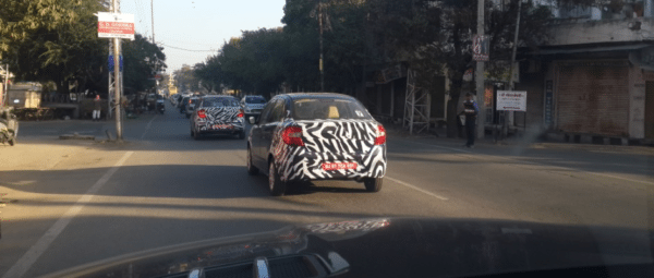 Ford Figo Aspire Spied