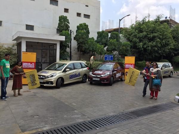 Honda Cars India flags off Drive to Discover 5 rally from Coimbatore