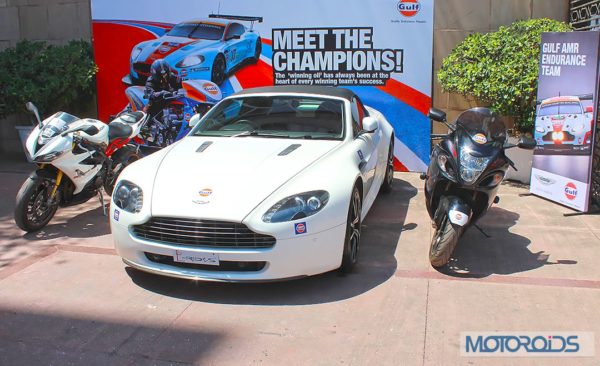 Aston Martin event by Gulf Oil