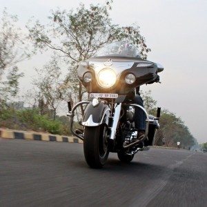 Indian Chieftain Head on action shots