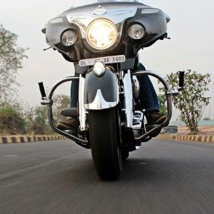 Indian Chieftain Head on action shots