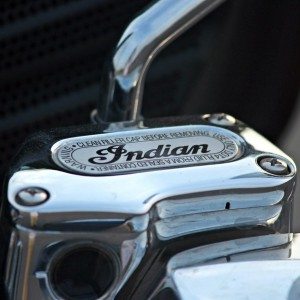 Indian Chieftain front disc oil filler
