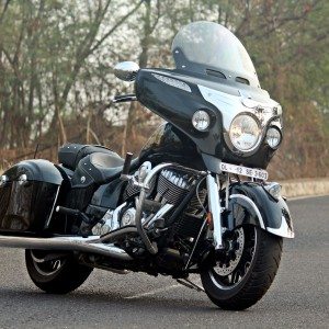 Indian Chieftain front three quarters view