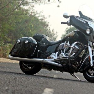 Indian Chieftain front three quarters view