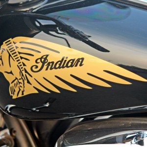 Indian Chieftain fuel tank