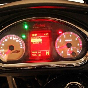 Indian Chieftain instrument cluster