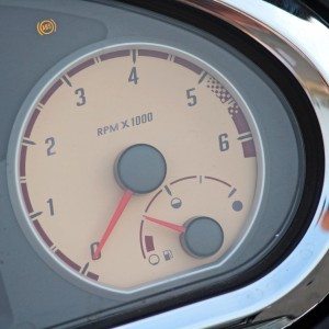 Indian Chieftain rev counter and fuel gauge
