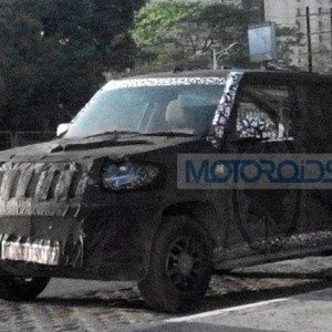 Mahindra Bolero U spy photo