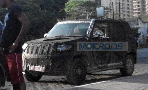 Mahindra Bolero U301 spy photo