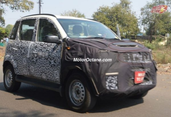 Mahindra Quanto Facelift Spied