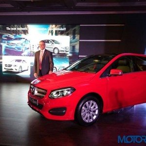 Mercedes Benz B Class facelift launched in India at INR