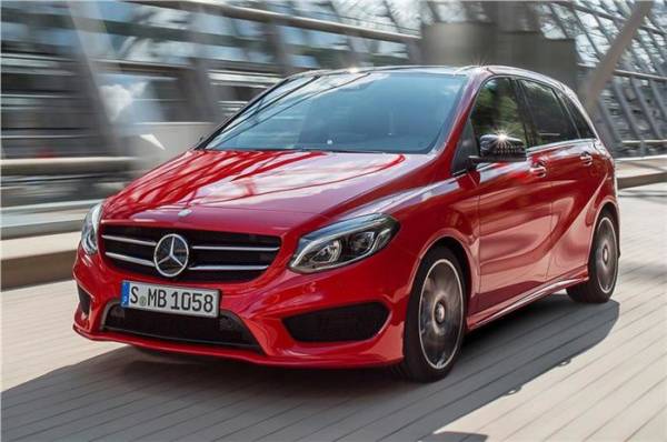 Mercedes Benz B class facelift