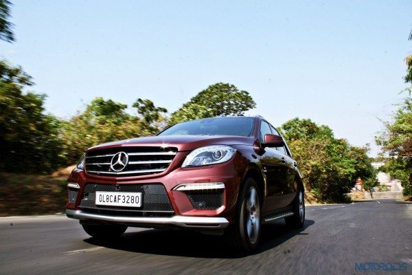 Mercedes-Benz ML 63 AMG Front left three quarters (3)