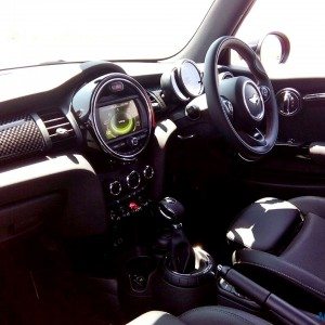 Mini Cooper S India cabin