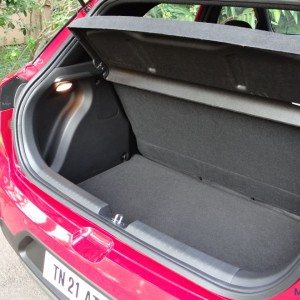 New Hyundai i Active boot space