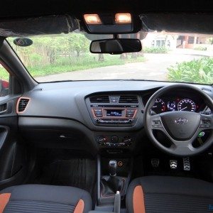 New Hyundai i Active cabin view