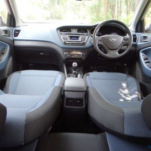 New Hyundai i Active dashboard view