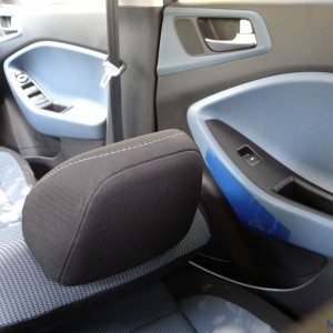 New Hyundai i Active front RHS seat reclined