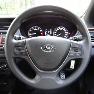 New Hyundai i Active petrol variant steering