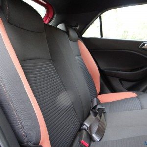 New Hyundai i Active rear seat backrest