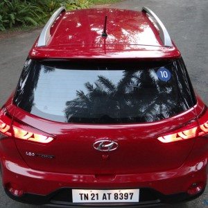 New Hyundai i Active tailgat view