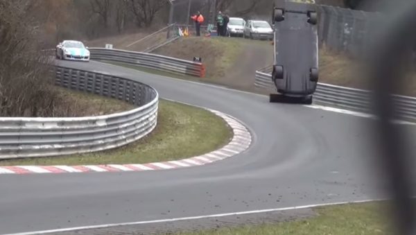 Nissan GT-R Crash Nurburgring