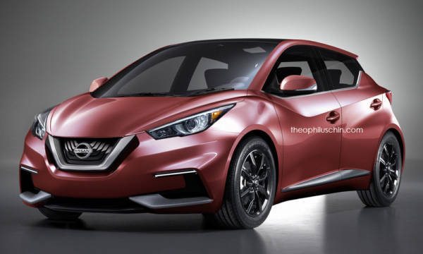 Nissan Micra Render