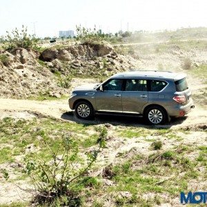 Nissan Patrol off road