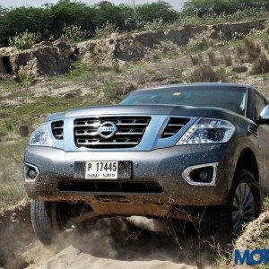 Nissan Patrol off road