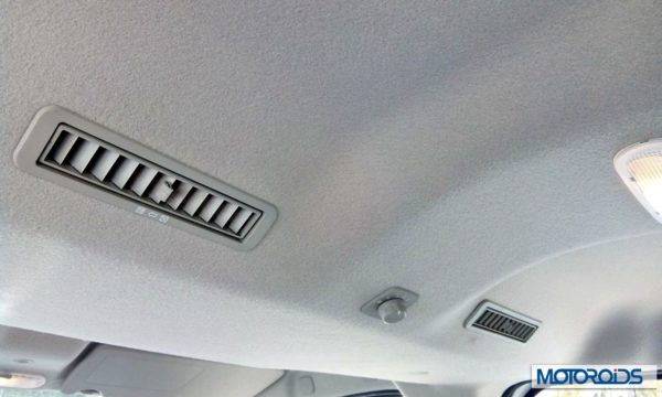 Renault Lodgy India AC vents