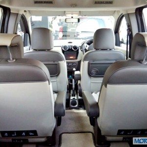 Renault Lodgy India captains seats