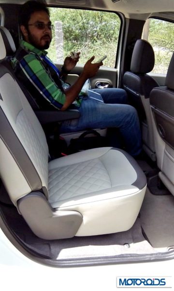 Renault Lodgy India captians seats