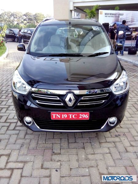Renault Lodgy India  front