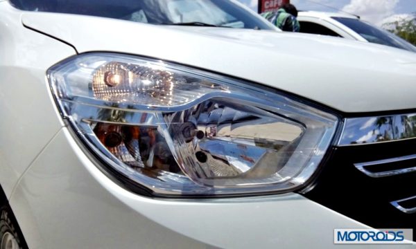 Renault Lodgy India headlamps