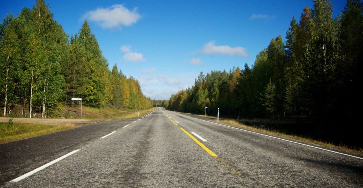Road in Finland