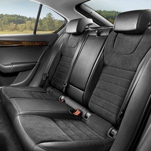 Skoda Octavia Zeal Edition All Black Rear Seats