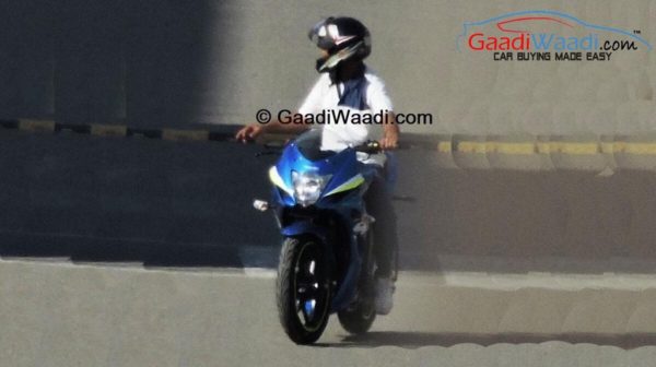 Suzuki Gixxer SLK Spied