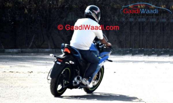 Suzuki Gixxer SLK Spied - 2