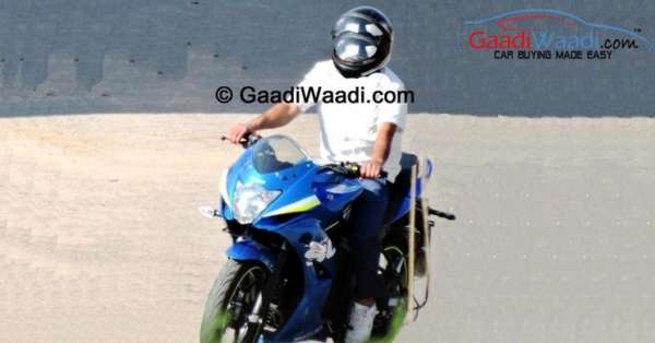 Suzuki Gixxer SLK Spied - 3