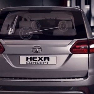 Tata Hexa Crossover Rear