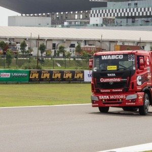 Tata T Prima truck racing