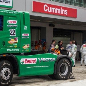 Tata T Prima truck racing