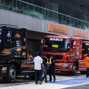 Tata T Prima truck racing