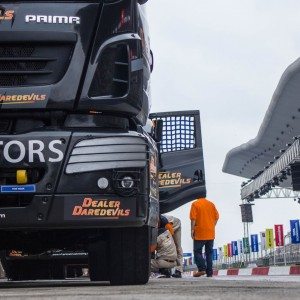 Tata T Prima truck racing