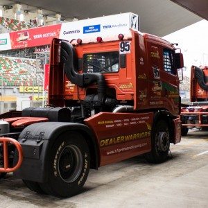 Tata T Prima truck racing